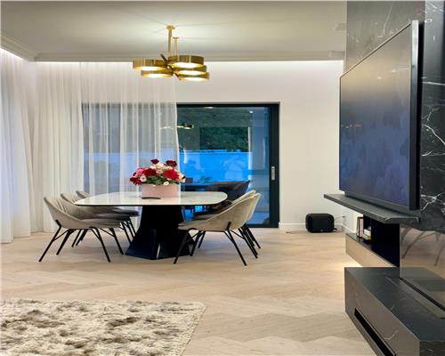 Vila Exclusivista cu Piscina si Tehnologie Smart |Arad 5 camere Parneava